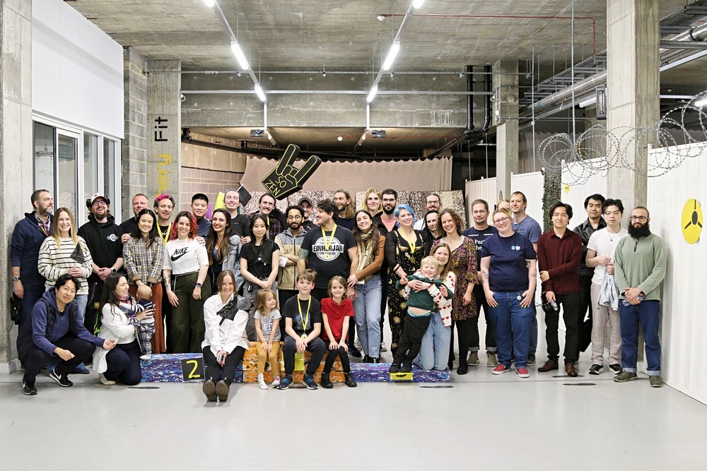 Group photo with the Archery Fit London club